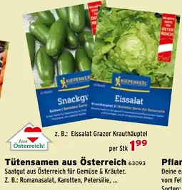 Salzburger Lagerhaus Tütensamen aus Österreich Angebot