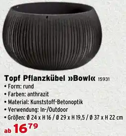 Salzburger Lagerhaus Topf Pflanzkübel Bowl Angebot