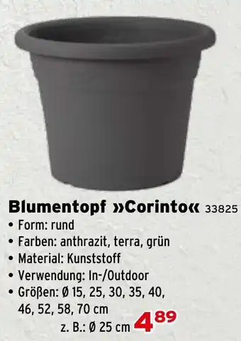 Salzburger Lagerhaus Blumentopf Corinto Angebot