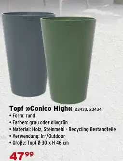 Salzburger Lagerhaus Topf Conico High Angebot