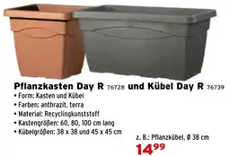 Salzburger Lagerhaus Pflanzkasten Day R und Kübel Day R Angebot