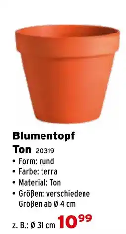 Salzburger Lagerhaus Blumentopf Ton Angebot