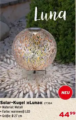 Salzburger Lagerhaus Solar-Kugel Luna Angebot