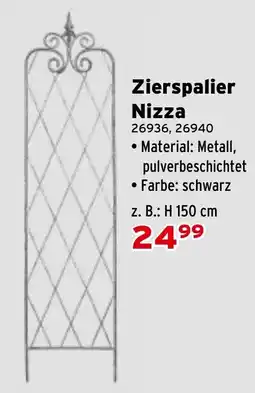 Salzburger Lagerhaus Zierspalier Nizza Angebot
