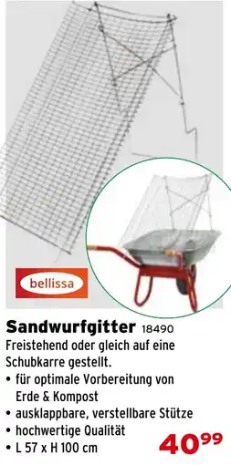 Salzburger Lagerhaus Sandwurfgitter Angebot