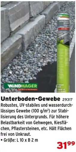 Salzburger Lagerhaus Unterboden-Gewebe Angebot