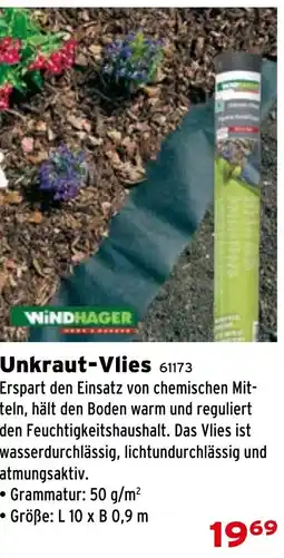 Salzburger Lagerhaus Unkraut-Vlies Angebot