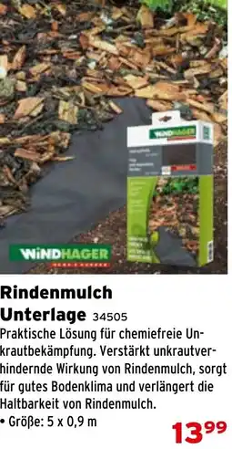 Salzburger Lagerhaus Rindenmulch Unterlage Angebot