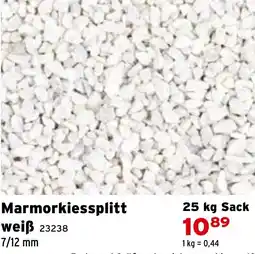 Salzburger Lagerhaus Marmorkiessplitt weiß Angebot