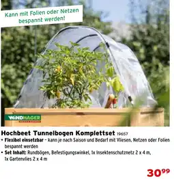 Salzburger Lagerhaus Hochbeet Tunnelbogen Komplettset Angebot