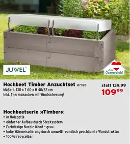 Salzburger Lagerhaus Hochbeet Timber Anzuchtset Angebot