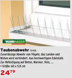 Salzburger Lagerhaus Taubenabwehr Angebot