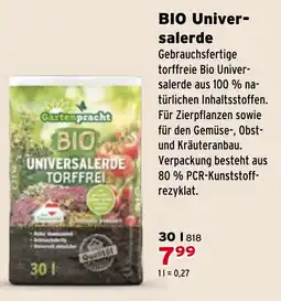 Salzburger Lagerhaus BIO Univer- salerde Angebot