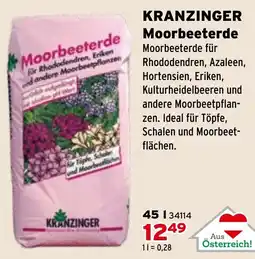 Salzburger Lagerhaus KRANZINGER Moorbeeterde Angebot