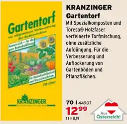 Salzburger Lagerhaus KRANZINGER Gartentorf Angebot