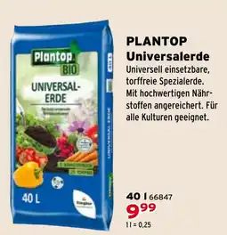 Salzburger Lagerhaus Plantop universalerde Angebot