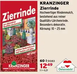 Salzburger Lagerhaus Kranzinger zierrinde Angebot