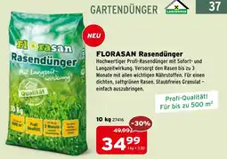 Salzburger Lagerhaus FLORASAN Rasendünger Angebot