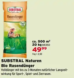 Salzburger Lagerhaus SUBSTRAL Naturen Bio Rasendünger Angebot