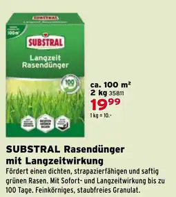Salzburger Lagerhaus SUBSTRAL Rasendünger mit Langzeitwirkung Angebot