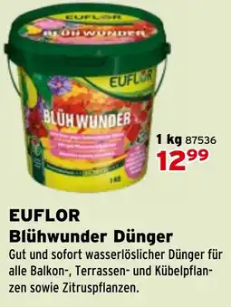 Salzburger Lagerhaus EUFLOR Blühwunder Dünger Angebot