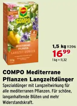 Salzburger Lagerhaus COMPO Mediterrane Pflanzen Langzeitdünger Angebot