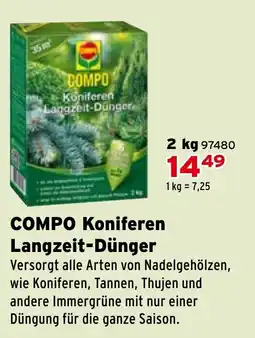 Salzburger Lagerhaus Compo koniferen langzeit-dünger Angebot