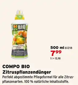 Salzburger Lagerhaus COMPO BIO Zitruspflanzendünger Angebot