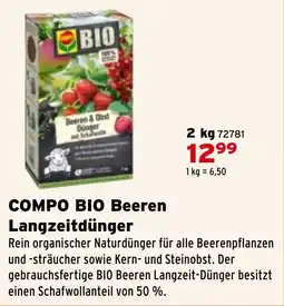 Salzburger Lagerhaus COMPO BIO Beeren Langzeitdünger Angebot