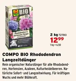 Salzburger Lagerhaus COMPO BIO Rhododendron Langzeitdünger Angebot