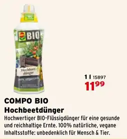 Salzburger Lagerhaus COMPO BIO Hochbeetdünger Angebot