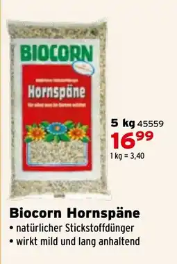 Salzburger Lagerhaus Biocorn Hornspäne Angebot