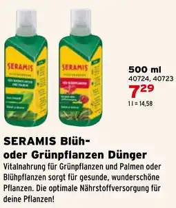 Salzburger Lagerhaus Seramis blüh- oder grünpflanzen dünger Angebot