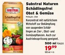 Salzburger Lagerhaus Schädlingsfrei Substral Naturen Schädlingsfrei Obst & Gemüse Angebot