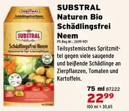 Salzburger Lagerhaus SUBSTRAL Naturen Bio Schädlingsfrei Neem Angebot