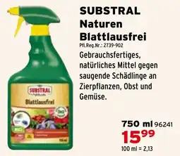 Salzburger Lagerhaus SUBSTRAL Naturen Blattlausfrei Angebot