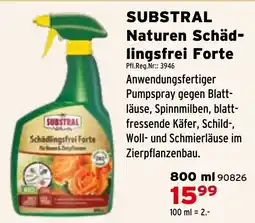 Salzburger Lagerhaus SUBSTRAL Naturen Schäd- lingsfrei Forte Angebot