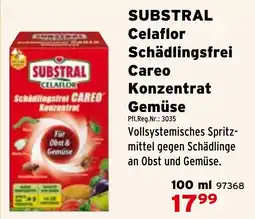 Salzburger Lagerhaus Substral celaflor schädlingstrel careo konzentrat gemüse Angebot