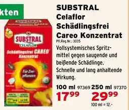 Salzburger Lagerhaus SUBSTRAL Celaflor Schädlingsfrei Careo Konzentrat Angebot