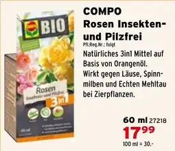 Salzburger Lagerhaus COMPO Rosen Insekten- und Pilzfrei Angebot