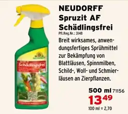 Salzburger Lagerhaus NEUDORFF Spruzit AF Schädlingsfrei Angebot