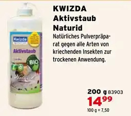 Salzburger Lagerhaus Kwizda Aktivstaub Naturid Angebot