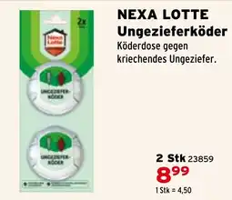 Salzburger Lagerhaus NEXA LOTTE Ungezieferköder Angebot