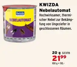 Salzburger Lagerhaus Kwizda NEBELAUTOMAT Angebot