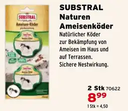 Salzburger Lagerhaus SUBSTRAL Naturen Ameisenköder Angebot
