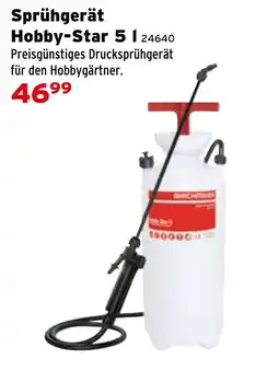 Salzburger Lagerhaus Sprühgerät Hobby-Star Angebot