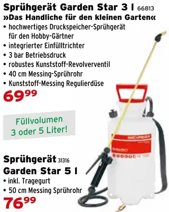 Sprühgerät Garden Star\