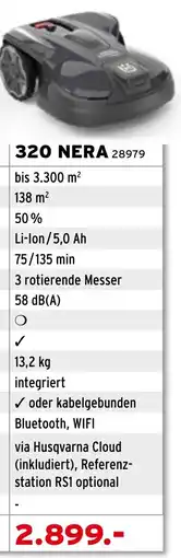 Salzburger Lagerhaus AUTOMOWER® 320 NERA Angebot