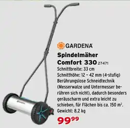 Salzburger Lagerhaus GARDENA Spindelmäher Comfort 330 Angebot