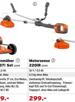 Salzburger Lagerhaus Motorsense 220IR Angebot